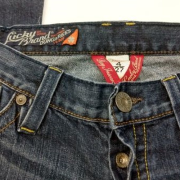 Lucky Brand 4/27 Lil Tylo Button Fly Jeans - Picture 4 of 5